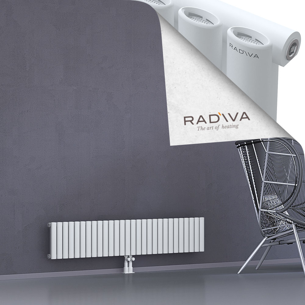 Bia Aluminium Radiator 300x1616 White - 2