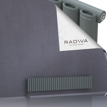 Bia Aluminium Radiator 300x1964 Anthracite Bottom Left 50mm
