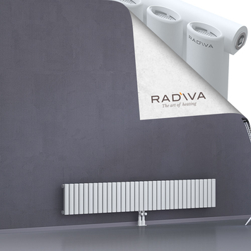 Bia Aluminium Radiator 300x1964 White Bottom Middle 50mm