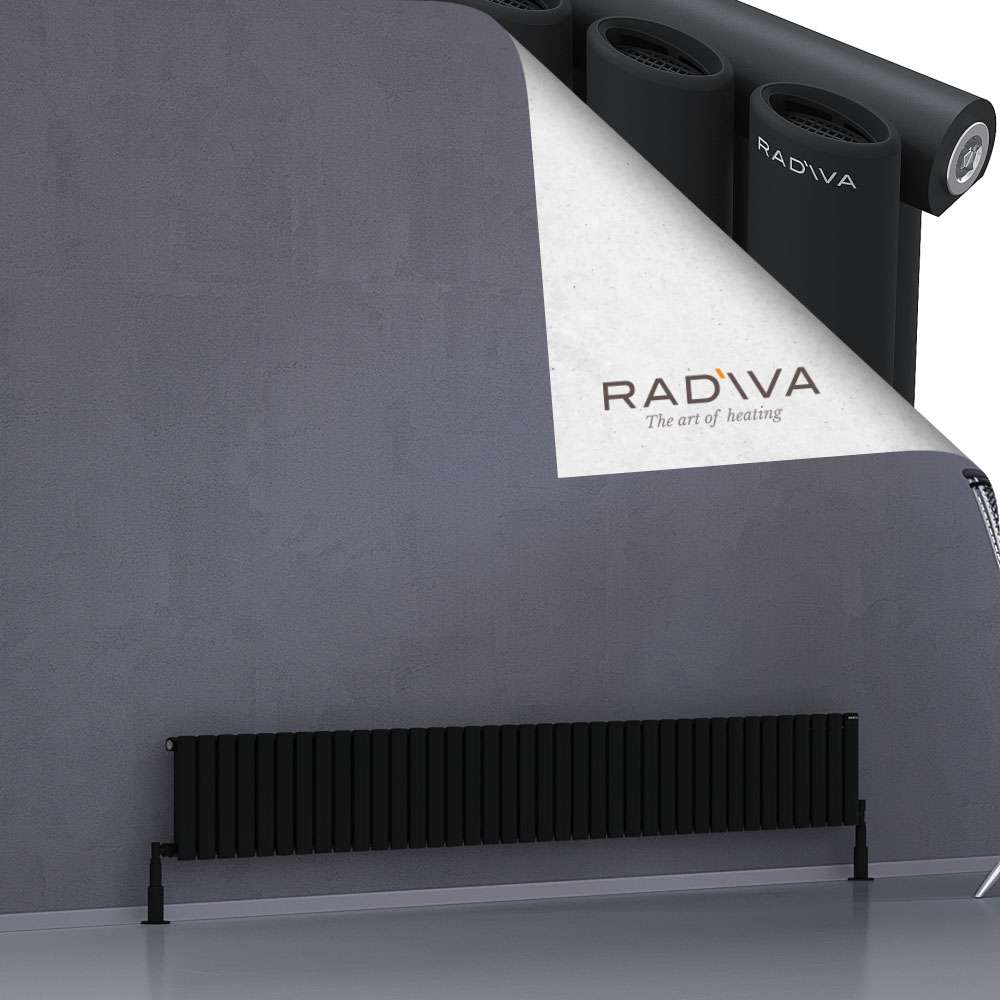 Bia Aluminium Radiator 300x2196 Black - 1