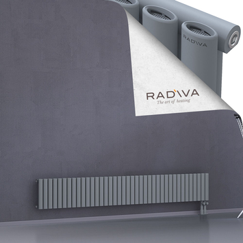 Bia Aluminium Radiator 300x2254 Grey Bottom Right 50mm