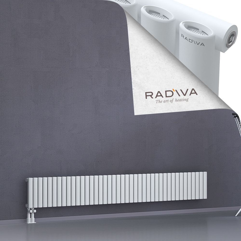 Bia Aluminium Radiator 300x2370 White - 4