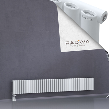 Bia Aluminium Radiator 300x2370 White Bottom Left 50mm