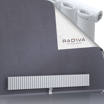 Bia Aluminium Radiator 300x2486 White Bottom Middle 50mm