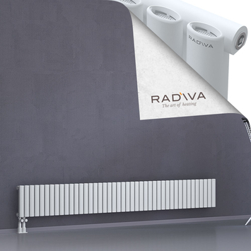 Bia Aluminium Radiator 300x2486 White Bottom Left 50mm