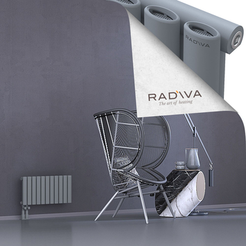 Bia Aluminium Radiator 300x630 Grey Bottom Left 50mm