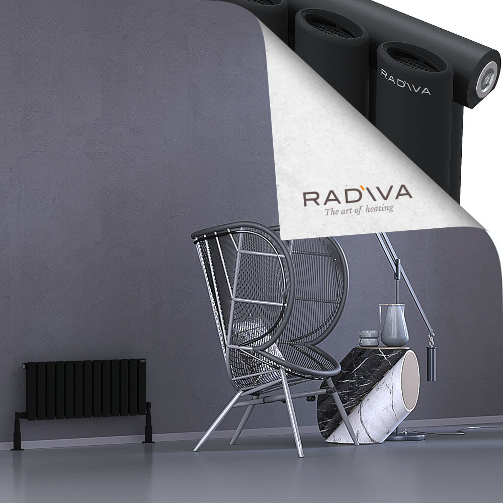 Bia Aluminium Radiator 300x746 Black - 1