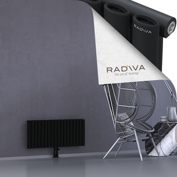 Bia Aluminium Radiator 400x1036 Black Bottom Middle 50mm