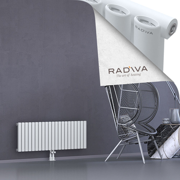 Bia Aluminium Radiator 400x1210 White Bottom Middle 50mm