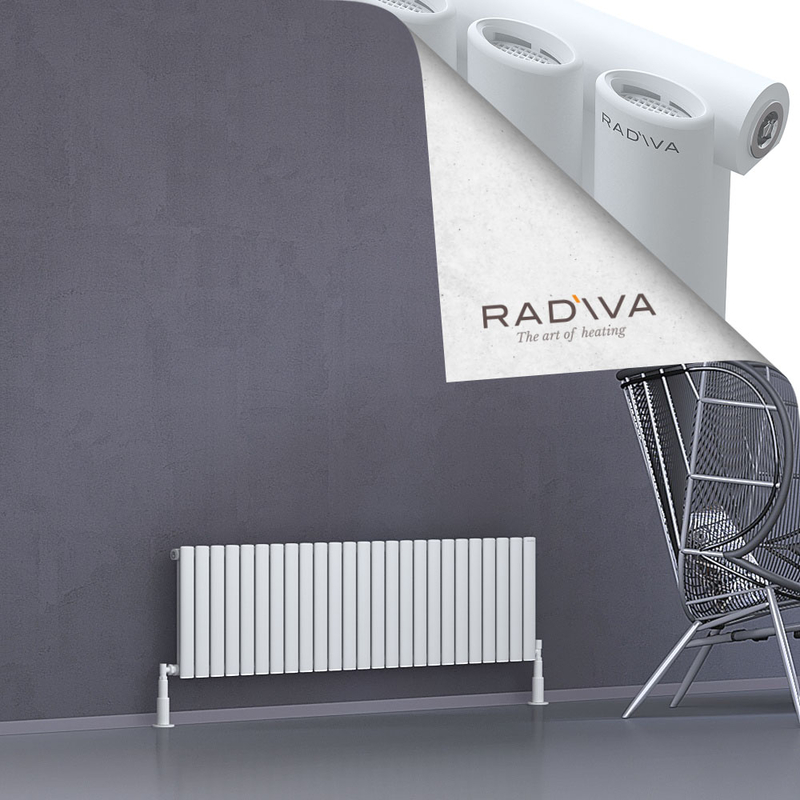 Bia Aluminium Radiator 400x1442 White 