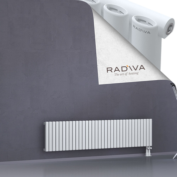 Bia Aluminium Radiator 400x1964 White Bottom Right 50mm