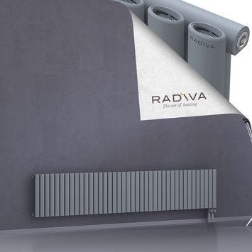 Bia Aluminium Radiator 400x2312 Grey Bottom Right 50mm