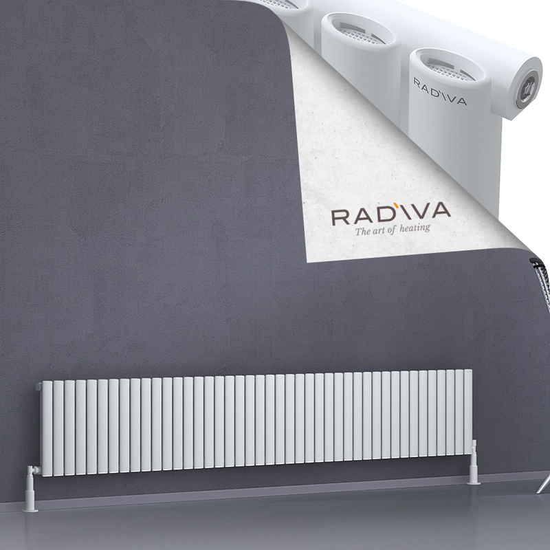 Bia Aluminium Radiator 400x2486 White 