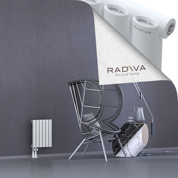 Bia Aluminium Radiator 400x340 White Bottom Left 50mm