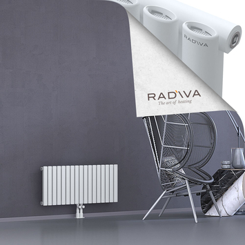 Bia Aluminium Radiator 400x978 White Bottom Middle 50mm