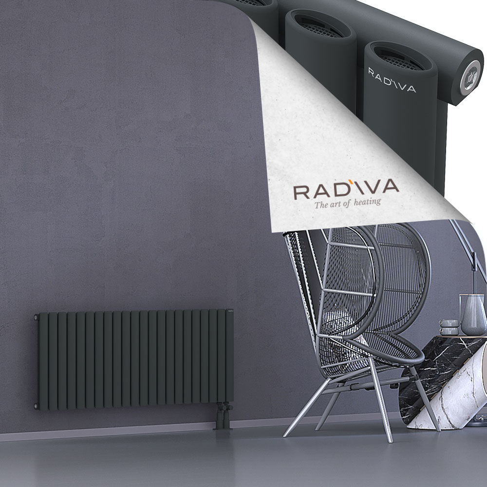 Bia Aluminium Radiator 500x1268 Dark Anthracite - 3