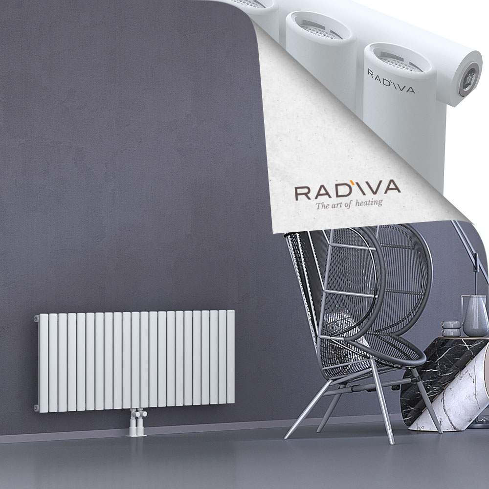 Bia Aluminium Radiator 500x1268 White - 2