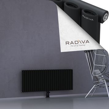 Bia Aluminium Radiator 500x1500 Black Bottom Middle 50mm