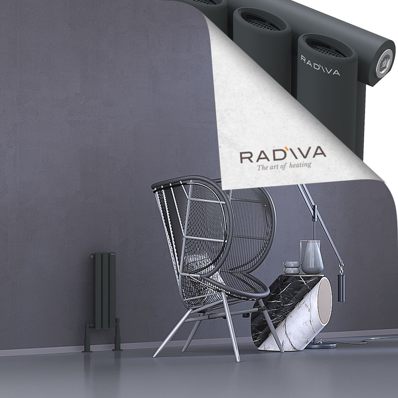 Bia Aluminium Radiator 500x166 Dark Anthracite 