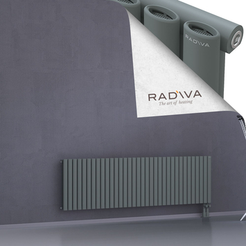 Bia Aluminium Radiator 500x1964 Anthracite Bottom Right 50mm