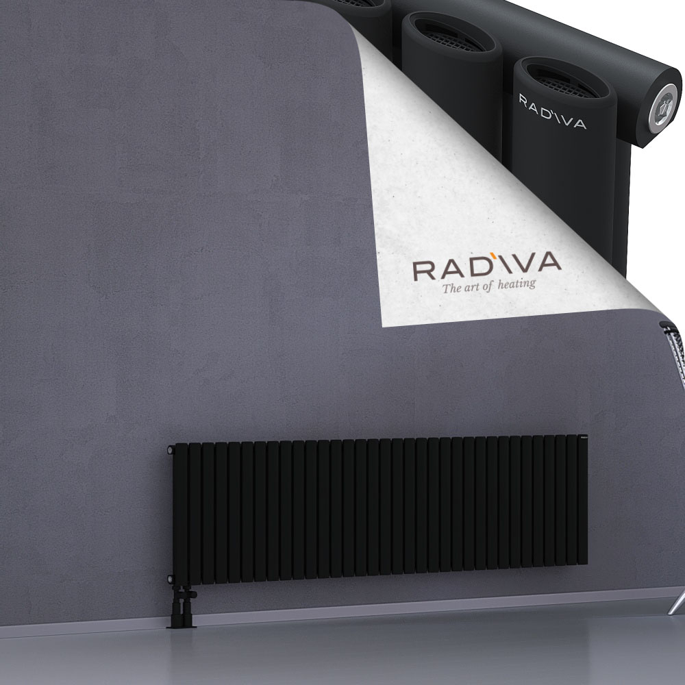 Bia Aluminium Radiator 500x1964 Black - 3