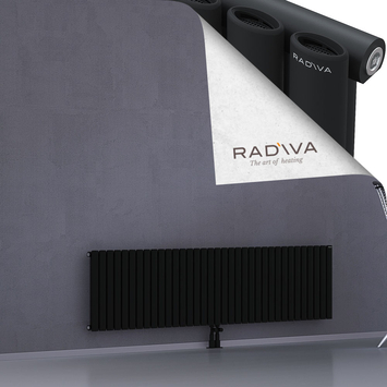Bia Aluminium Radiator 500x2022 Black Bottom Middle 50mm