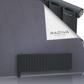 Bia Aluminium Radiator 500x2080 Dark Anthracite Bottom Left 50mm