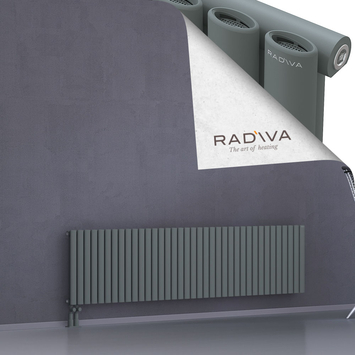 Bia Aluminium Radiator 500x2138 Anthracite Bottom Left 50mm