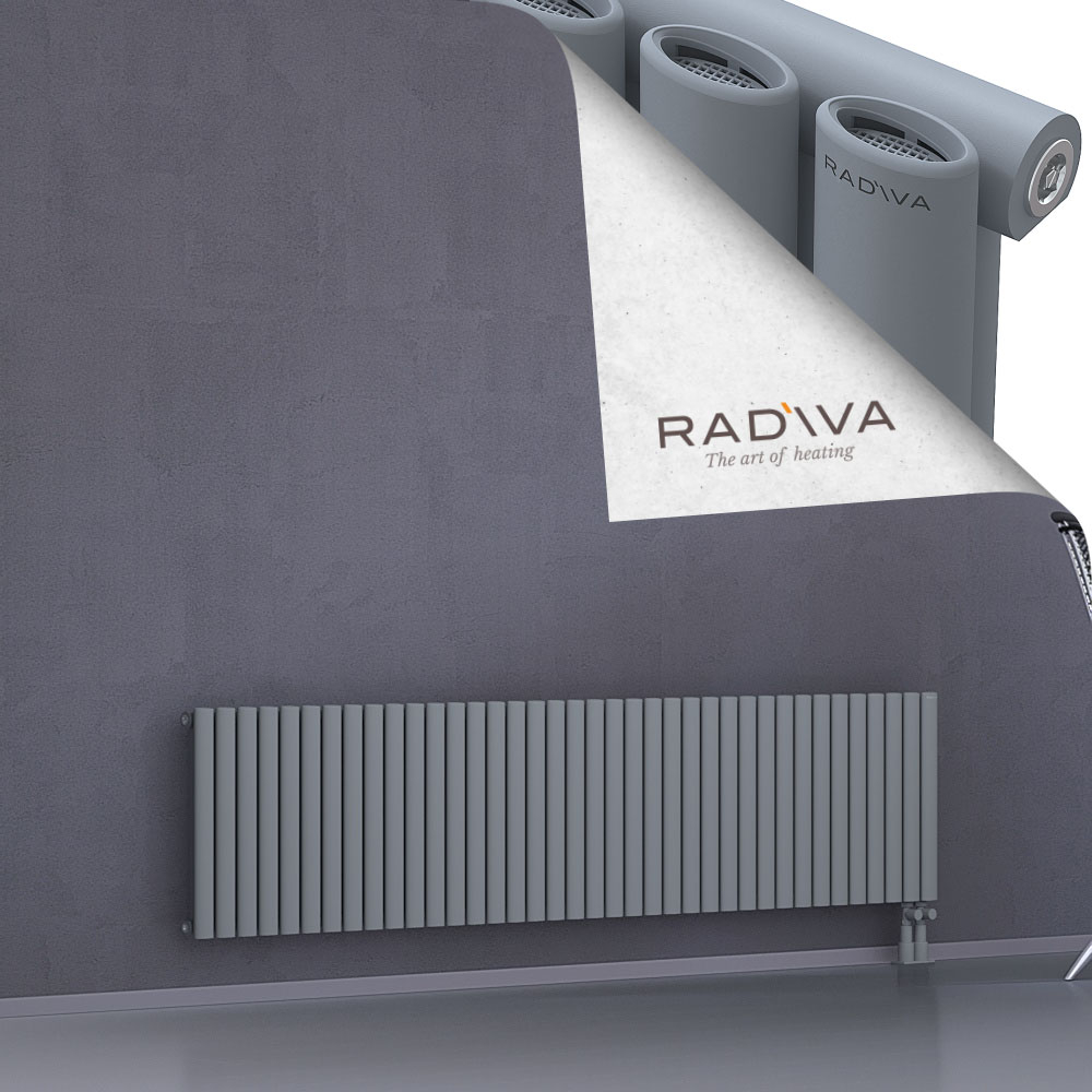 Bia Aluminium Radiator 500x2196 Grey - 4