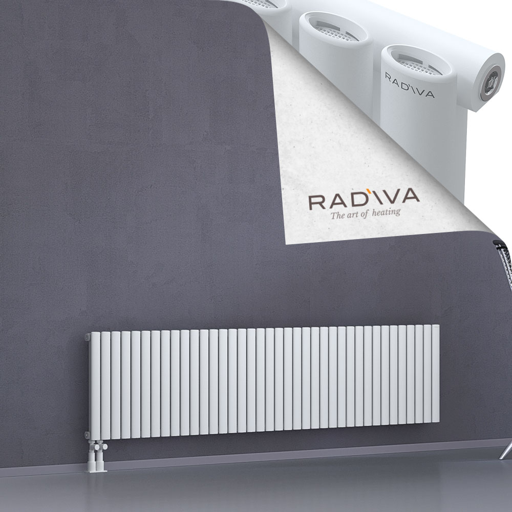 Bia Aluminium Radiator 500x2196 White - 4