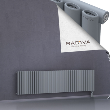Bia Aluminium Radiator 500x2254 Grey Bottom Right 50mm