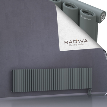 Bia Aluminium Radiator 500x2370 Anthracite Bottom Right 50mm