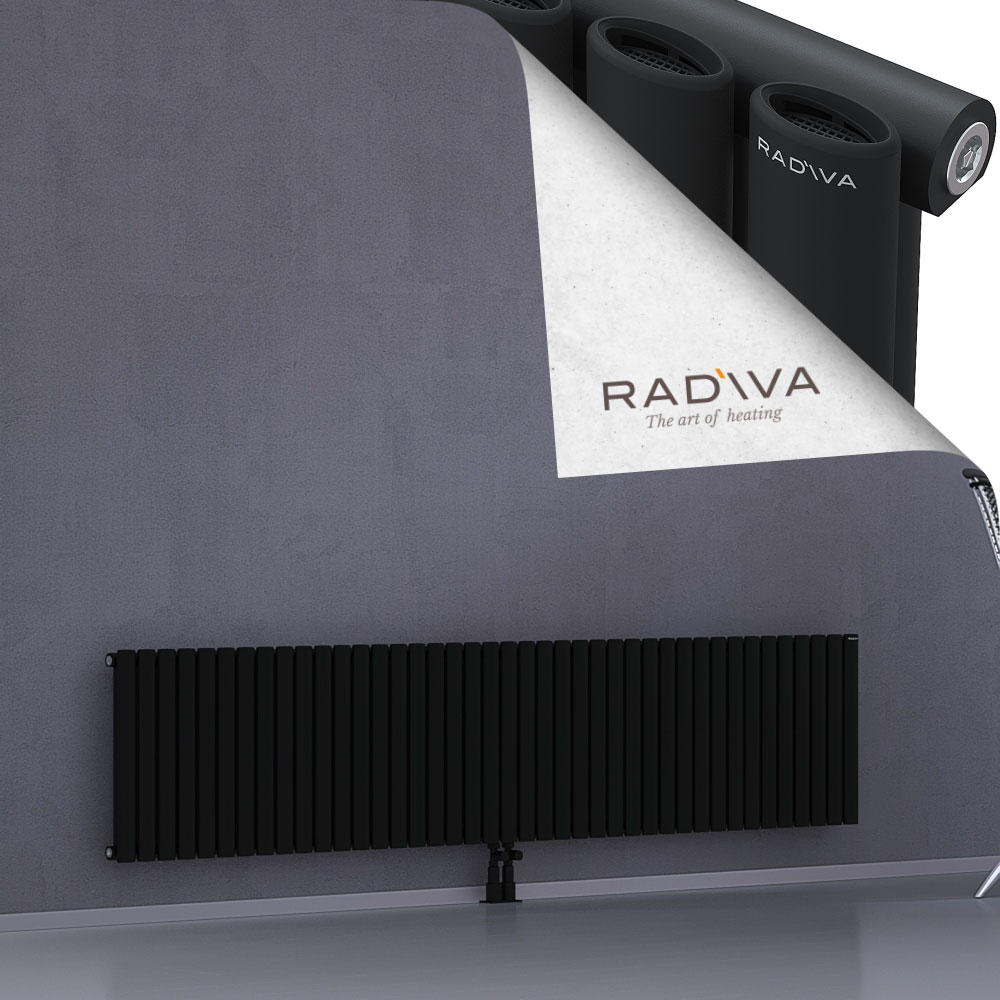 Bia Aluminium Radiator 500x2370 Black - 2