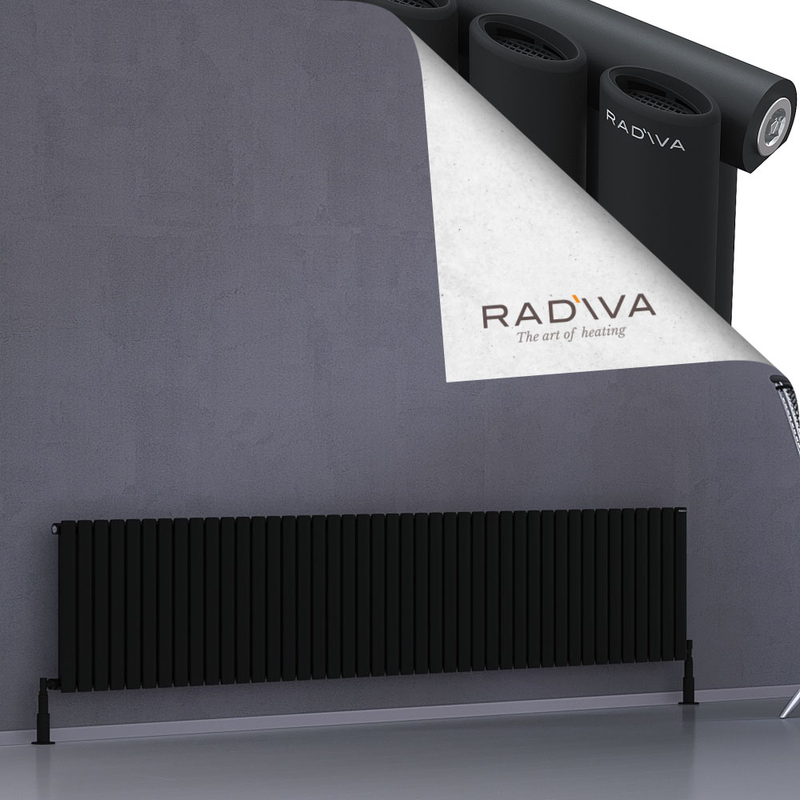 Bia Aluminium Radiator 500x2486 Black 