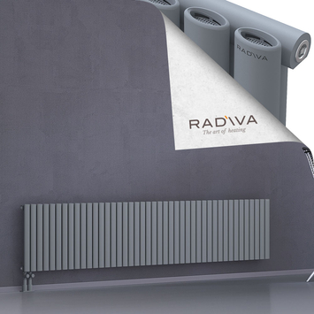 Bia Aluminium Radiator 500x2486 Grey Bottom Left 50mm