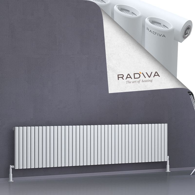 Bia Aluminium Radiator 500x2486 White 