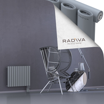 Bia Aluminium Radiator 500x688 Grey Bottom Right 50mm