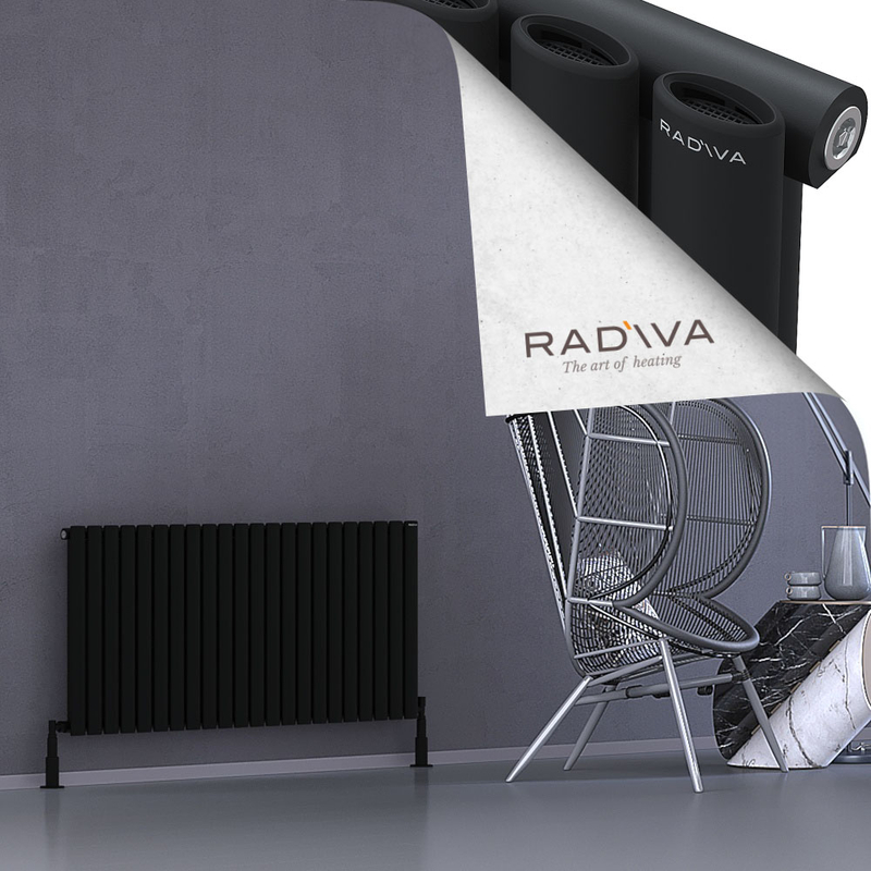 Bia Aluminium Radiator 600x1268 Black 