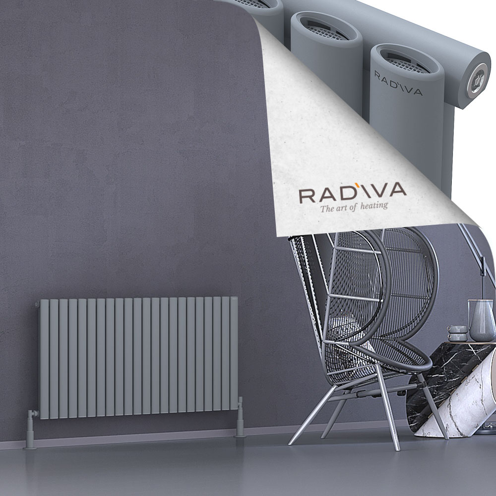 Bia Aluminium Radiator 600x1268 Grey - 1