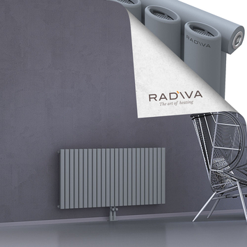 Bia Aluminium Radiator 600x1384 Grey Bottom Middle 50mm