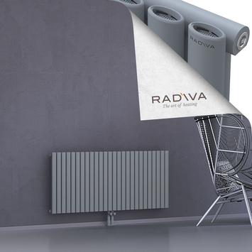 Bia Aluminium Radiator 600x1500 Grey Bottom Middle 50mm
