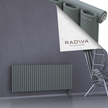 Bia Aluminium Radiator 600x1790 Anthracite Bottom Right 50mm