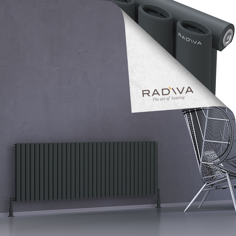 Bia Aluminium Radiator 600x1906 Dark Anthracite 