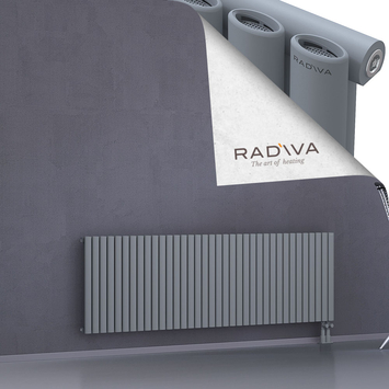 Bia Aluminium Radiator 600x2080 Grey Bottom Right 50mm