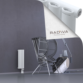 Bia Aluminium Radiator 600x224 White Bottom Right 50mm