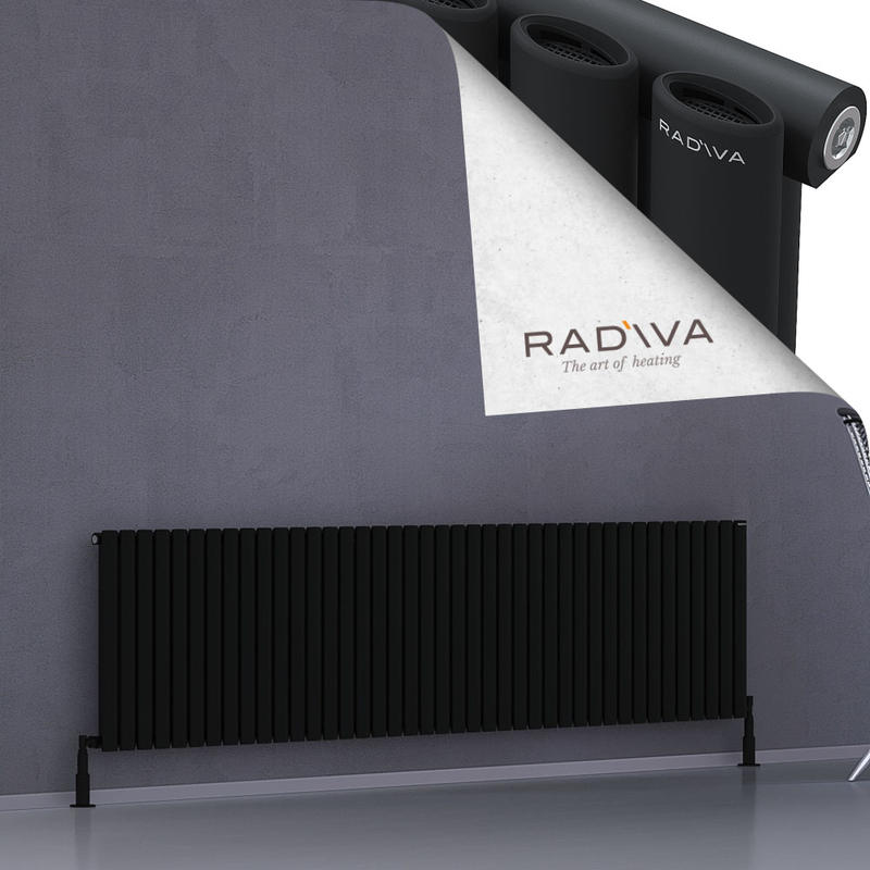 Bia Aluminium Radiator 600x2370 Black 