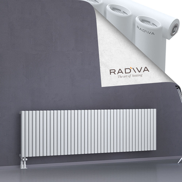 Bia Aluminium Radiator 600x2370 White Bottom Left 50mm