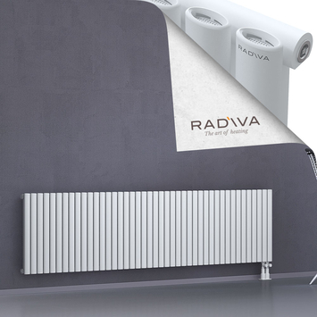 Bia Aluminium Radiator 600x2486 White Bottom Right 50mm
