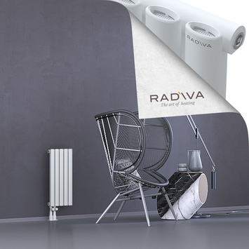 Bia Aluminium Radiator 600x282 White Bottom Left 50mm