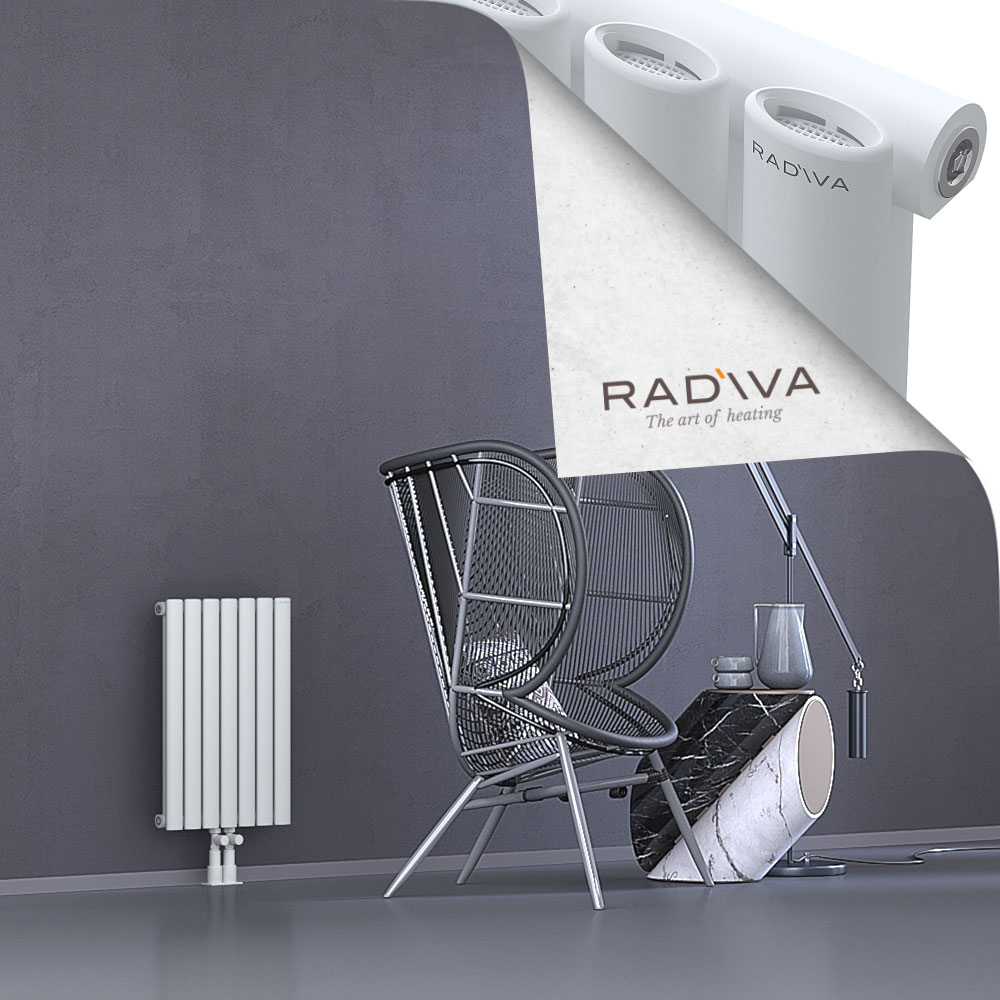 Bia Aluminium Radiator 600x398 White - 2